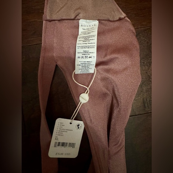 Free People x BOAMAR Twist Habana Bikini Top Women’s Size XL Truffle Shimmer NWT - Picture 6 of 12